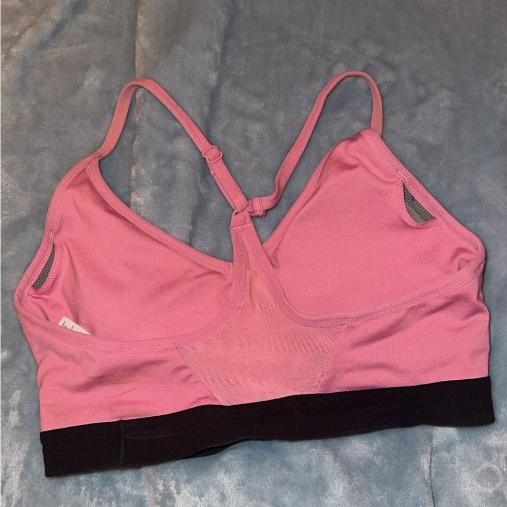 Nike Pink Racerback Sports Bra - Picture 2 of 3